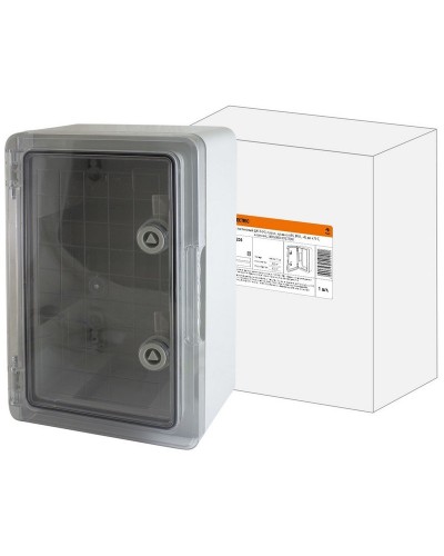 ЩМП-0-6, прозрачная крышка ABS, IP65, 500x400x180. Бокс пластиковый антивандальный. TDM ЕLECTRIC в Санкт-Петербурге