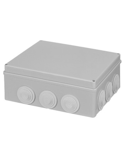 Распаячная коробка ОП 240х190х90мм, крышка, IP55, 12 гермовводов TDM (SQ1401-1143). Распаячная коробка ОП. TDM ЕLECTRIC в Санкт-Петербурге