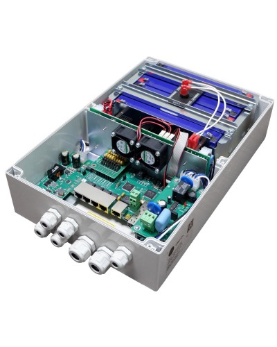 Tfortis PSW-1G4F UPS. Коммутатор с питанием по PoE. TFortis в Санкт-Петербурге