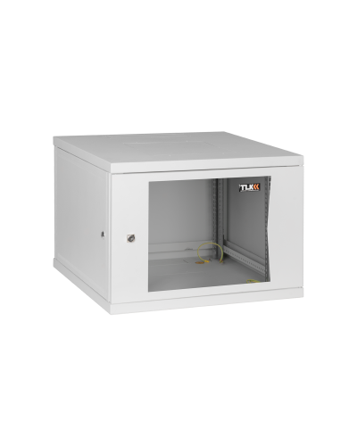 TWI-126060-R-G-GY. Шкаф телекоммуникационный 19 настенный 12U. TLK в Санкт-Петербурге