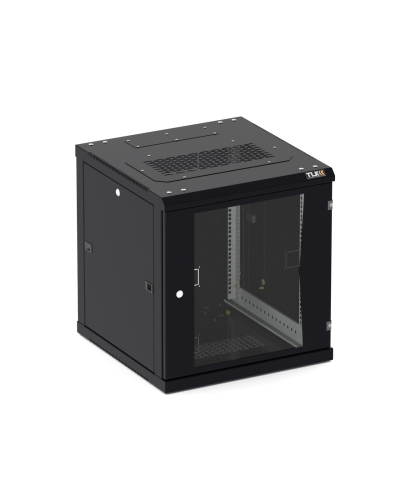 TWC-156045-R-G-BK. Шкаф телекоммуникационный 19 настенный 15U. TLK в Санкт-Петербурге