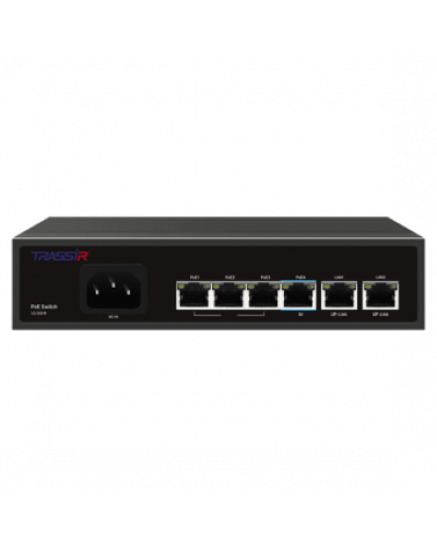 TR-NS1206-65-4PoE. Коммутатор с PoE. Trassir в Санкт-Петербурге