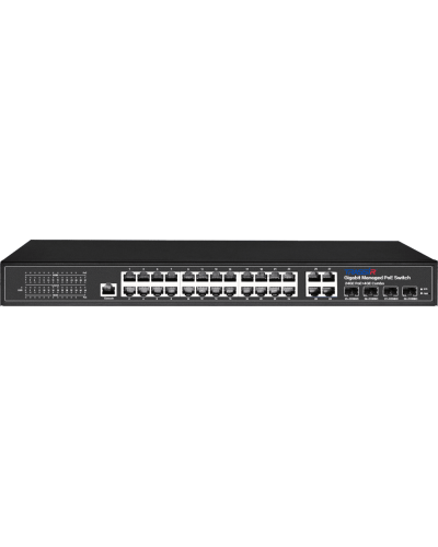 TR-NS24284C-400-24PoE. Коммутатор с PoE. Trassir в Санкт-Петербурге