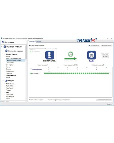 TRASSIR NetSync. Программное обеспечение для IP систем видеонаблюдения. Trassir в Санкт-Петербурге