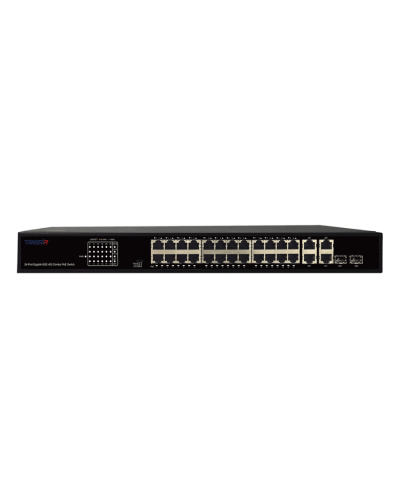 TR-NS14282C-370-24POE. Коммутатор с PoE. Trassir в Санкт-Петербурге