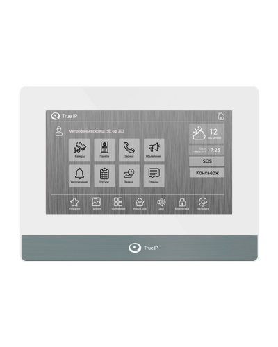 TI-4107AW. Монитор IP-видеодомофона цветной. True-IP в Санкт-Петербурге