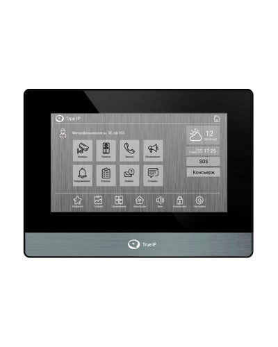 TI-4107AB. Монитор IP-видеодомофона цветной. True-IP в Санкт-Петербурге