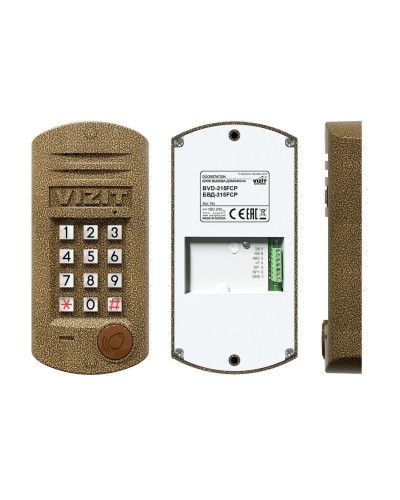 БВД-315FCP. Блок вызова домофона. VIZIT в Санкт-Петербурге