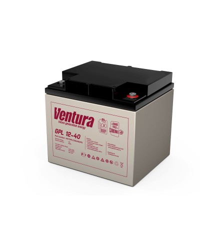 Ventura GPL 12-40. Аккумулятор герметичный свинцово-кислотный. Ventura в Санкт-Петербурге