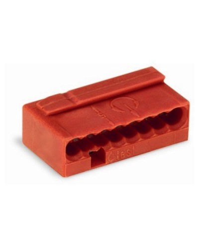 WAGO 243-808 Клемма MICRO 8-проводная красная. Клемма для распределительных коробок. WAGO в Санкт-Петербурге