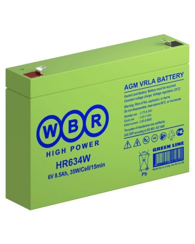 WBR HR634W. Аккумулятор герметичный свинцово-кислотный. WBR в Санкт-Петербурге