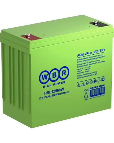 WBR HRL12560W. Аккумулятор герметичный свинцово-кислотный. WBR в Санкт-Петербурге