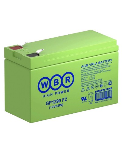 WBR GP1290 F2. Аккумулятор герметичный свинцово-кислотный. WBR в Санкт-Петербурге
