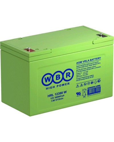 WBR HRL12390W. Аккумулятор герметичный свинцово-кислотный. WBR в Санкт-Петербурге