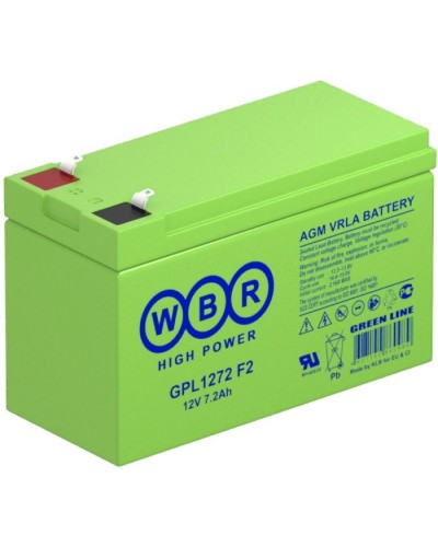WBR GPL1272 F2. Аккумулятор герметичный свинцово-кислотный. WBR в Санкт-Петербурге