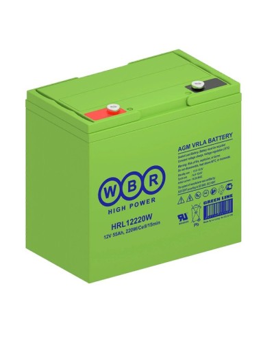 WBR HRL12220W. Аккумулятор герметичный свинцово-кислотный. WBR в Санкт-Петербурге