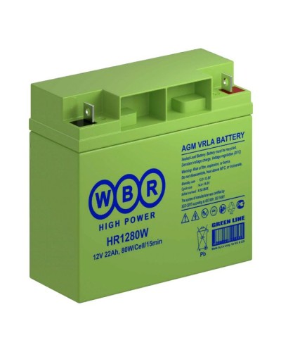 WBR HR1280W. Аккумулятор герметичный свинцово-кислотный. WBR в Санкт-Петербурге