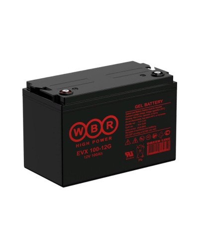 WBR EVX100-12G. Аккумулятор герметичный свинцово-кислотный. WBR в Санкт-Петербурге