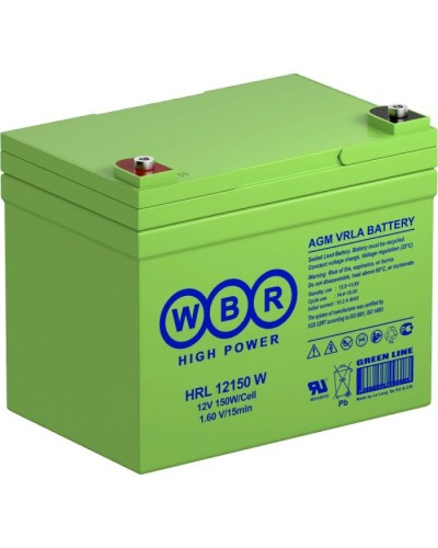 WBR HRL12150W. Аккумулятор герметичный свинцово-кислотный. WBR в Санкт-Петербурге