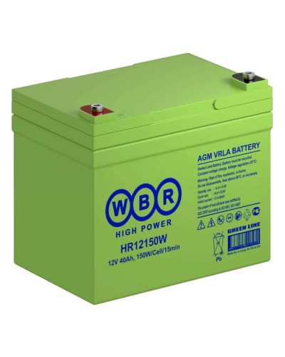 WBR HR12150W. Аккумулятор герметичный свинцово-кислотный. WBR в Санкт-Петербурге