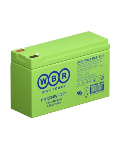 WBR HR1224W F2F1. Аккумулятор герметичный свинцово-кислотный. WBR в Санкт-Петербурге