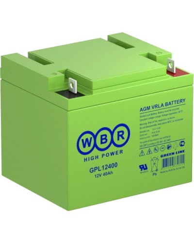 WBR GPL12400. Аккумулятор герметичный свинцово-кислотный. WBR в Санкт-Петербурге