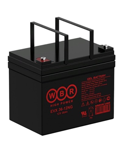 WBR EVX36-12G. Аккумулятор герметичный свинцово-кислотный. WBR в Санкт-Петербурге