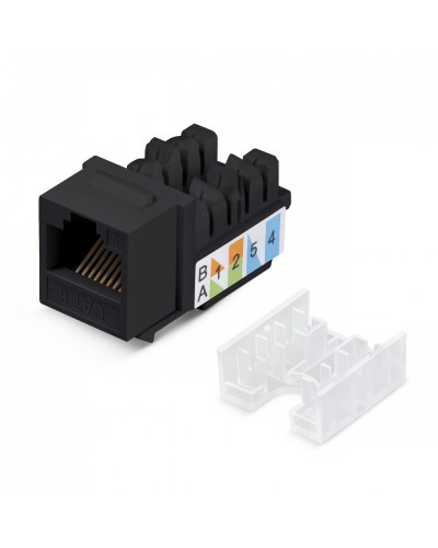 WR-KJ-RJ45-C5E-90-SW-BK. Вставка Keystone Jack RJ-45. WRLine в Санкт-Петербурге