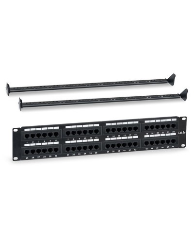 WR-PL-48-C5E-D. Патч-панель 19. WRLine в Санкт-Петербурге