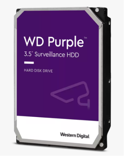 HDD 2000 GB (2 TB) SATA-III Purple (WD23PURZ). Жесткий диск (HDD) для видеонаблюдения. Western Digital в Санкт-Петербурге