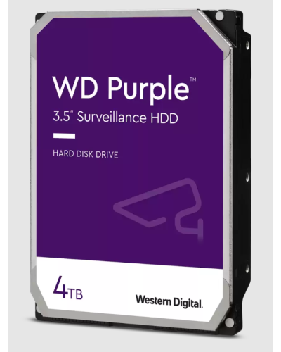HDD 4000 GB (4 TB) SATA-III Purple (WD43PURZ). Жесткий диск (HDD) для видеонаблюдения. Western Digital в Санкт-Петербурге