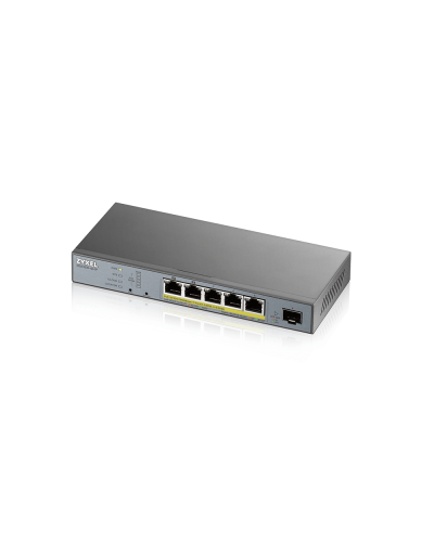 GS1350-6HP-EU0101F. L2 коммутатор PoE+ для IP-видеокамер. ZYXEL в Санкт-Петербурге