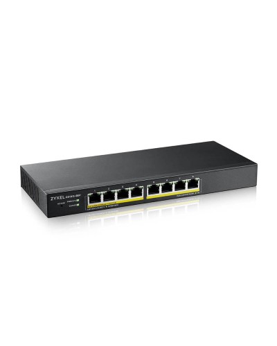 GS1915-8EP-EU0101F. Коммутатор гибридный Smart L2 PoE+. ZYXEL в Санкт-Петербурге
