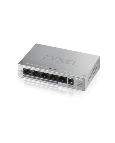 GS1005HP-EU0101F. Коммутатор сетевой PoE неуправляемый. ZYXEL в Санкт-Петербурге