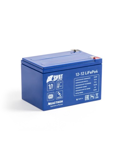 Skat i-Battery 12-12 LiFePo4 (646). Li-Ion аккумулятор. Бастион в Санкт-Петербурге