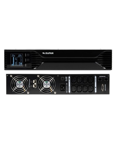 RAPAN-UPS 3000 RACK+4х9Ah (RAPAN-UPS 3000-RACK-IN-4х9-E) (8960). Бесперебойный источник питания. Бастион в Санкт-Петербурге