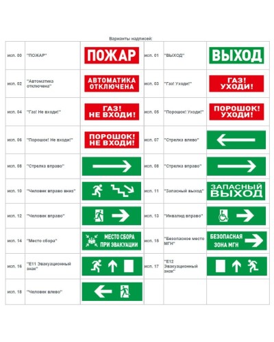 С2000-ОСТ исп.04 Газ! Не входи!. Оповещатель световой адресный. Болид в Санкт-Петербурге
