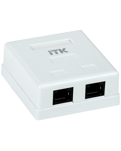 CS2-1C5EF-22-G. Настенная розетка RJ45. GENERICA в Санкт-Петербурге