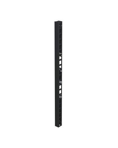 Организатор вертикальный с крышкой 47U, 90мм, для IT-CQE черный (R5VRPC4790B). Организатор вертикальный с крышкой. ДКС в Санкт-Петербурге