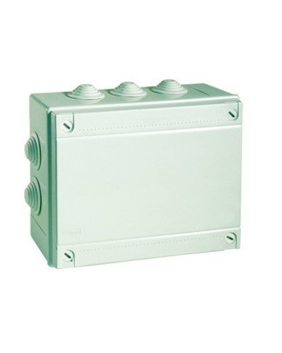 Коробка ответвительная с кабельными вводами IP55, 240х190х90 (54201). Коробка ответвительная с кабельными вводами 2х40 мм + 6х32 мм. ДКС в Санкт-Петербурге