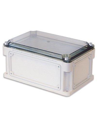 Корпус RAM box 600х300х146, высота крышки 21 мм, IP67 (563211). Корпус с фланцами и прозрачной крышкой, без монтажной платы. ДКС в Санкт-Петербурге