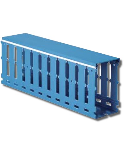 Короб перфорированный, синий RL12 25x80 (01137RL): Короб перфорированный в Санкт-Петербурге