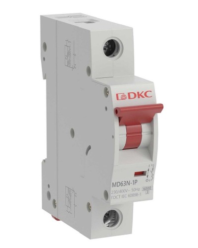 YON max MD63N 1P 16А 6кА C (MD63N-1PC16). Автоматический выключатель. ДКС в Санкт-Петербурге
