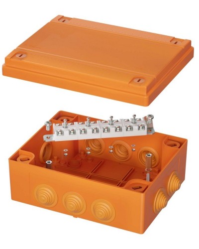 Коробка FS 150х110х70 12P (FSB211204). Коробка ответвительная огнестойкая из термопласта. ДКС в Санкт-Петербурге