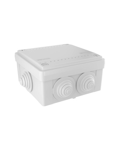 Коробка ответвительная с кабельными вводами IP55, 100х100х50 (53801). Коробка ответвительная. ДКС в Санкт-Петербурге