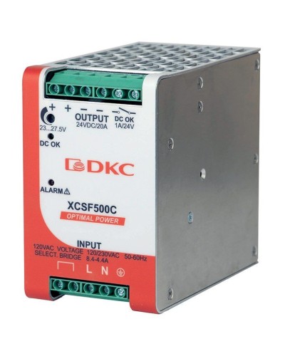 Источник питания однофазный, 500Вт, 10А, 48В (XCSF500D). Источник питания OPTIMAL POWER однофазный, с ORing диодом. ДКС в Санкт-Петербурге