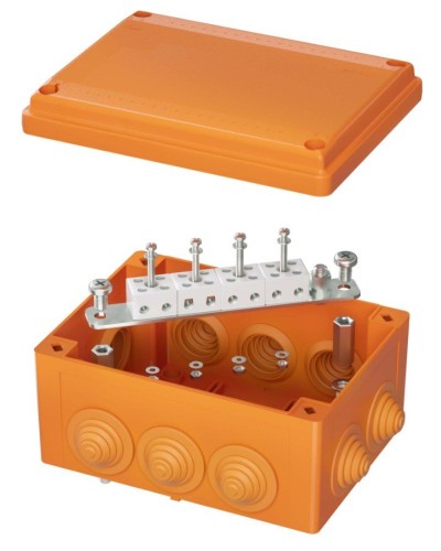 Коробка FS 150х110х70 8P (FSB21804). Коробка ответвительная огнестойкая из термопласта. ДКС в Санкт-Петербурге