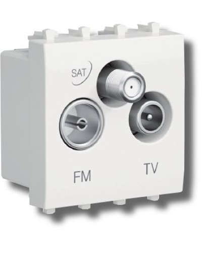 Розетка TV-FM-SAT Avanti 1 модуль ванильная дымка (4405532): Розетка TV-FM-SAT в Санкт-Петербурге