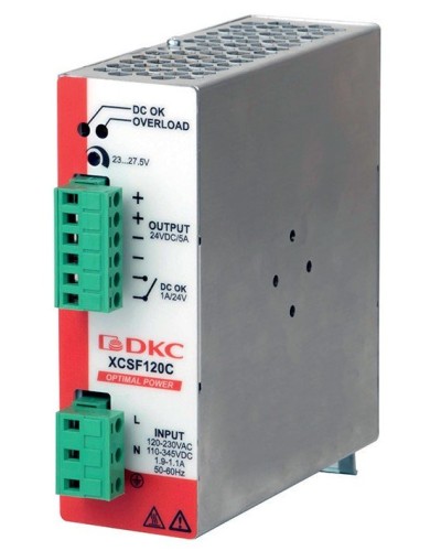 Источник питания однофазный, 120Вт, 2.5А, 48В (XCSF120DP). Источник питания OPTIMAL POWER однофазный, с ORing диодом. ДКС в Санкт-Петербурге