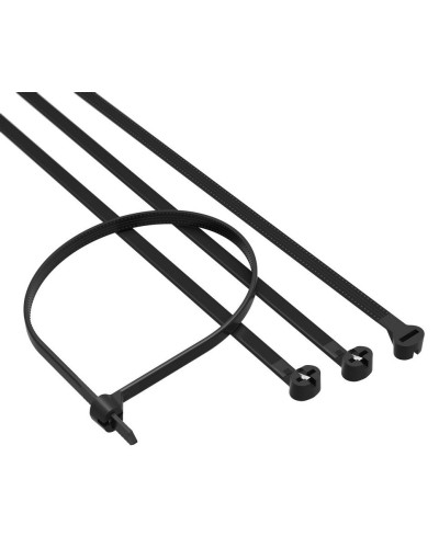 Хомут 2,5x200 P6.6, черный (100шт) (21307SR): Хомут с двойным замком в Санкт-Петербурге